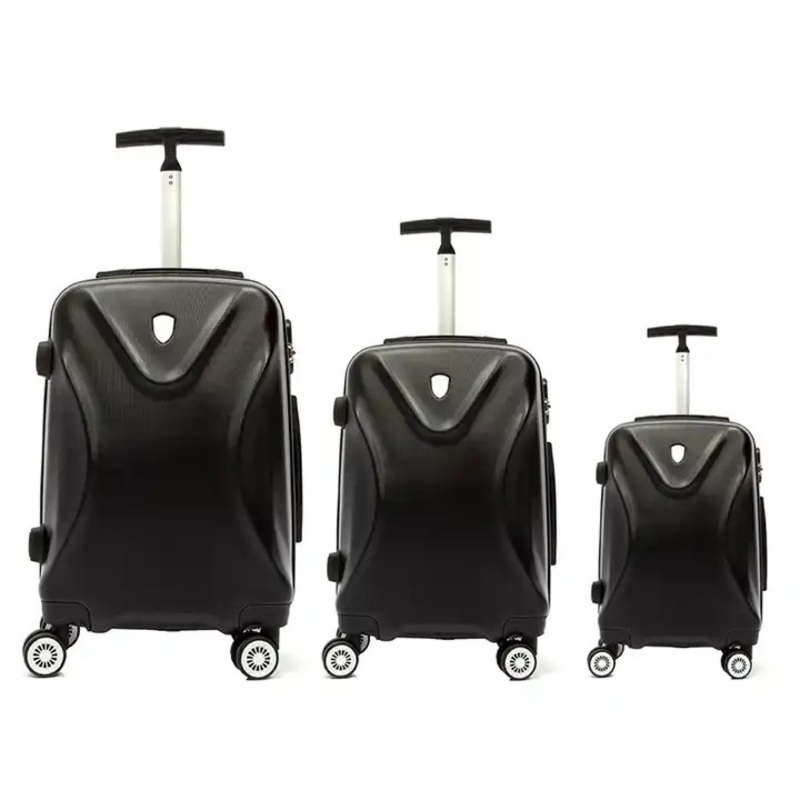 Factory Wholesale ABS Airport Luggage Travelling Organizer Set 3 Piece Designer Suitcase – Suitcase Set and Luggage Set price