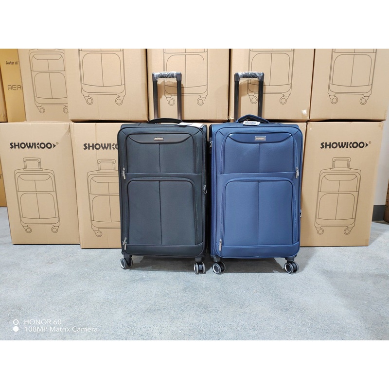 Fast Delivery Soft Luggage Black Blue Stock Business Travel – Luggage and Travel price