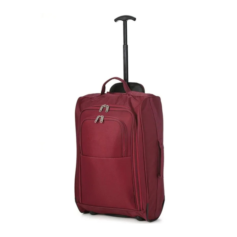 High Quality China Manufacturer Two Wheeled Lightweight Polyester Laggage Bag Suitcase – Trolley Backpack and Bolso price