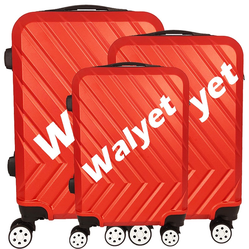 High Quality Factory Price Fashion ABS Trolley Travel Luggage Bag with Customers Logo Printed – Luggage Bag and Trolley Luggage price
