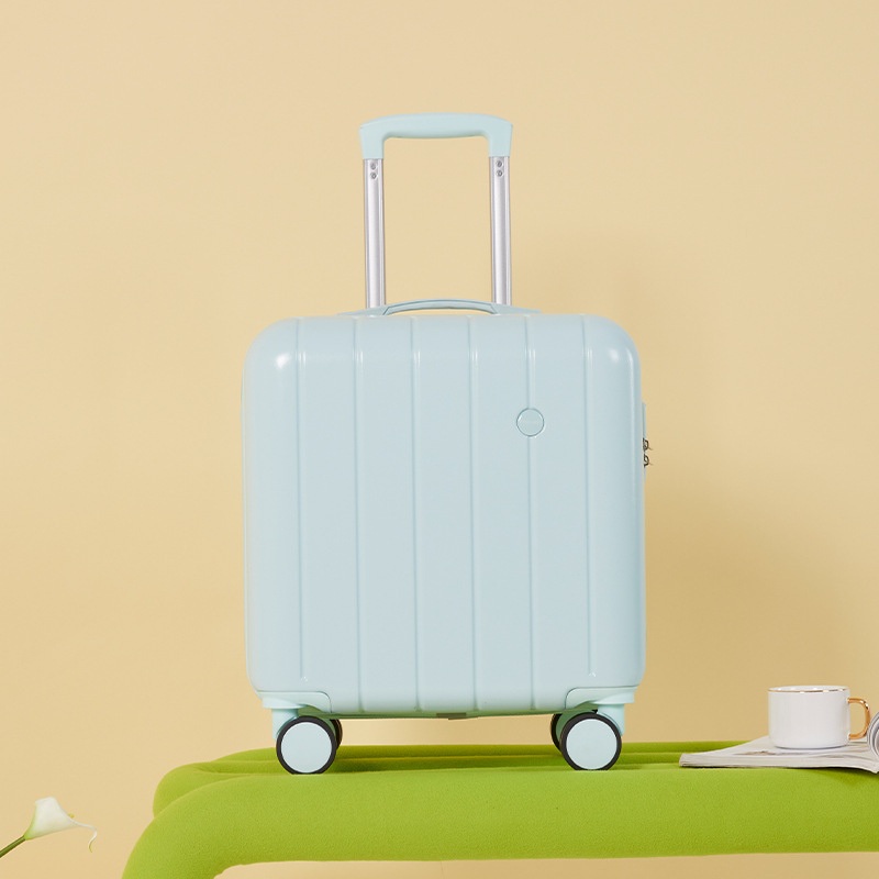 Light Blue 16inch Suitcases and Travel Bags Underseat Luggage Cabin Bags Trolley-Luggage – Trolley-Luggage and Suitcases and Travel Bags price
