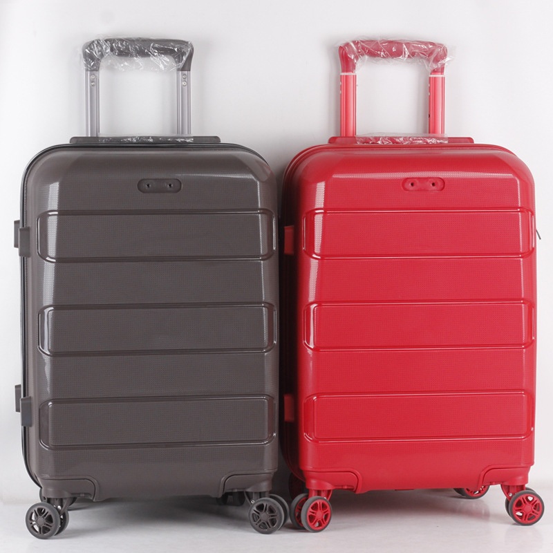 PP Spinner Wheel Tsa Lock Double Zipper Suitcase Sets Hand Trolley Luggage – Travel Luggage Bags and Bag Trolley price