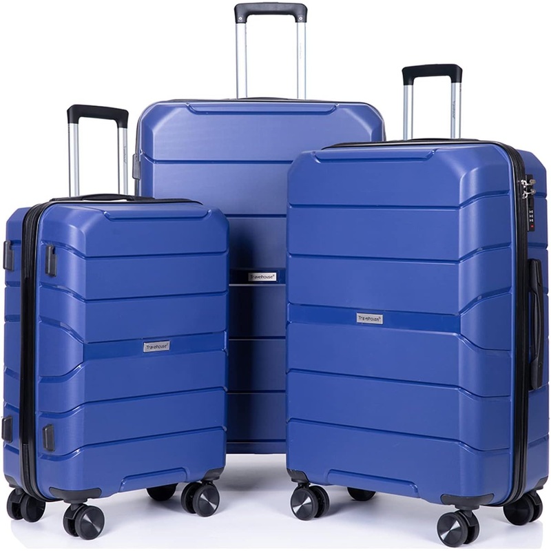 Rolling Luggage – Anti-Tear Fabric & Lockable Zippers – Luggage Bag Sets and PP Luggage price