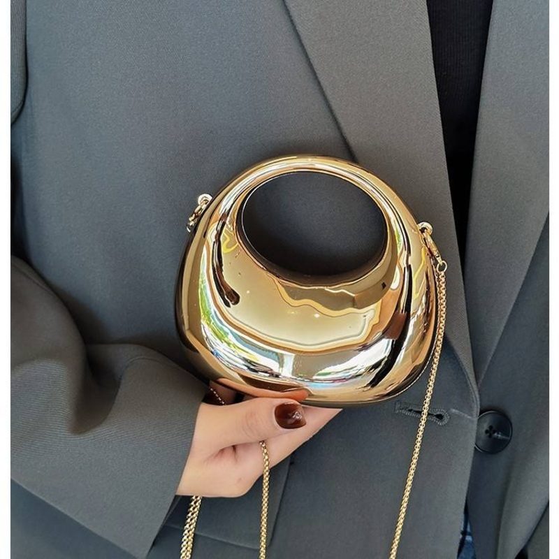 Spot Wholesale Luxury Designer Brand Womens Handbag High-Quality Acrylic Fashion Clutch Chain Crossbody Bag Mouth Red Envelope – Hand Bag and Shoulder Bag price