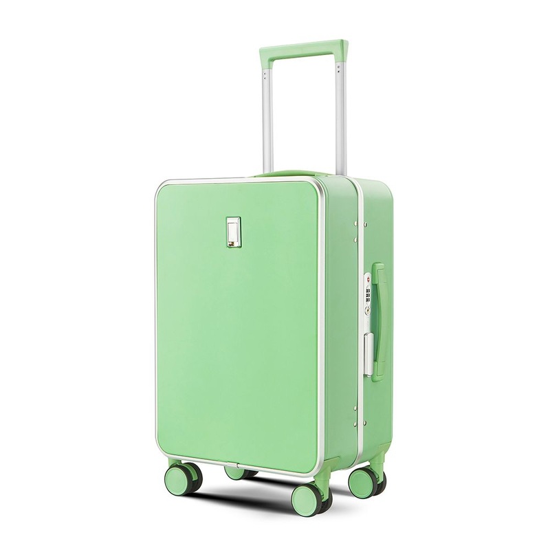 Unisex High Quality PC Luggage Suitcase Several Sizes Aluminum Trolley Cup Holder Spinner Wheels – PC Suitcase and Luggage price
