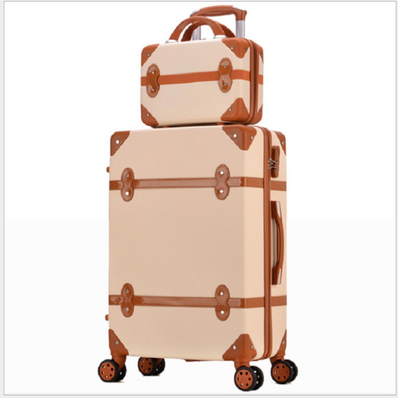 Vertu Traveler Classic Design PU Travel Suitcase 14 20 2PCS Set – Suitcase and Travel Suitcase price