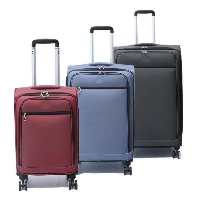 Wholesale Three Colors Light Weight Softside Luggage Set with Trolley – Trolley Bag and Softside Luggage price
