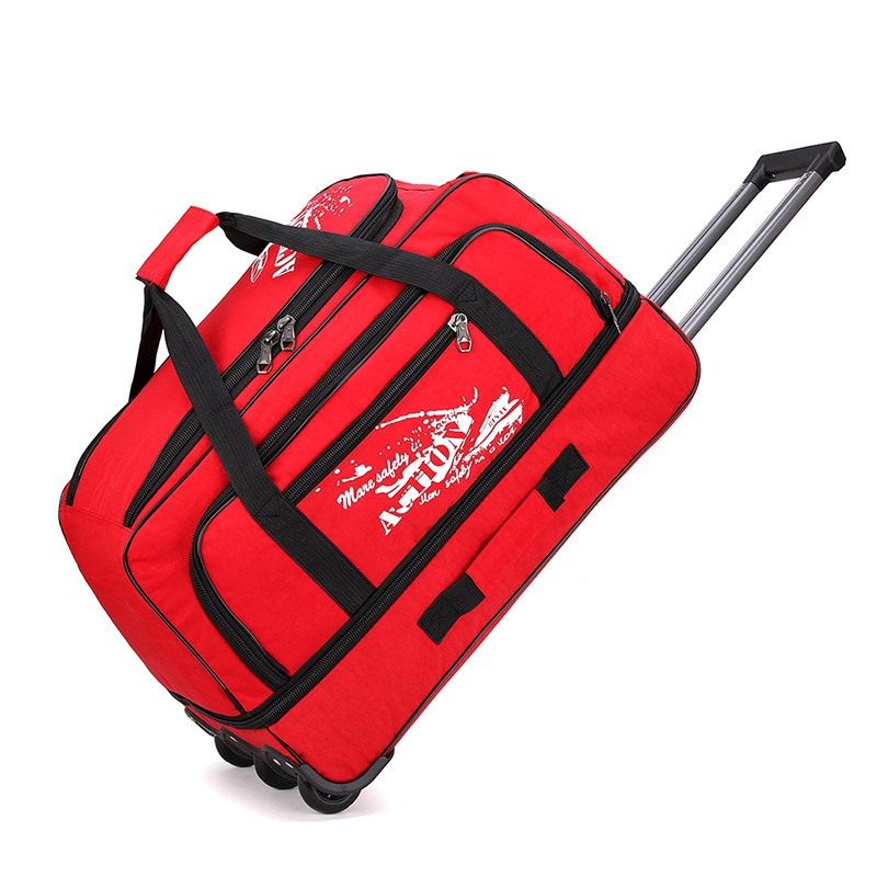 20 Inches New Design High Quality Oxford Fabric Large Capacity Travel Business Boardable Waterproof Foldable Trolley Case – Suitcase and Pull Rod Bag price