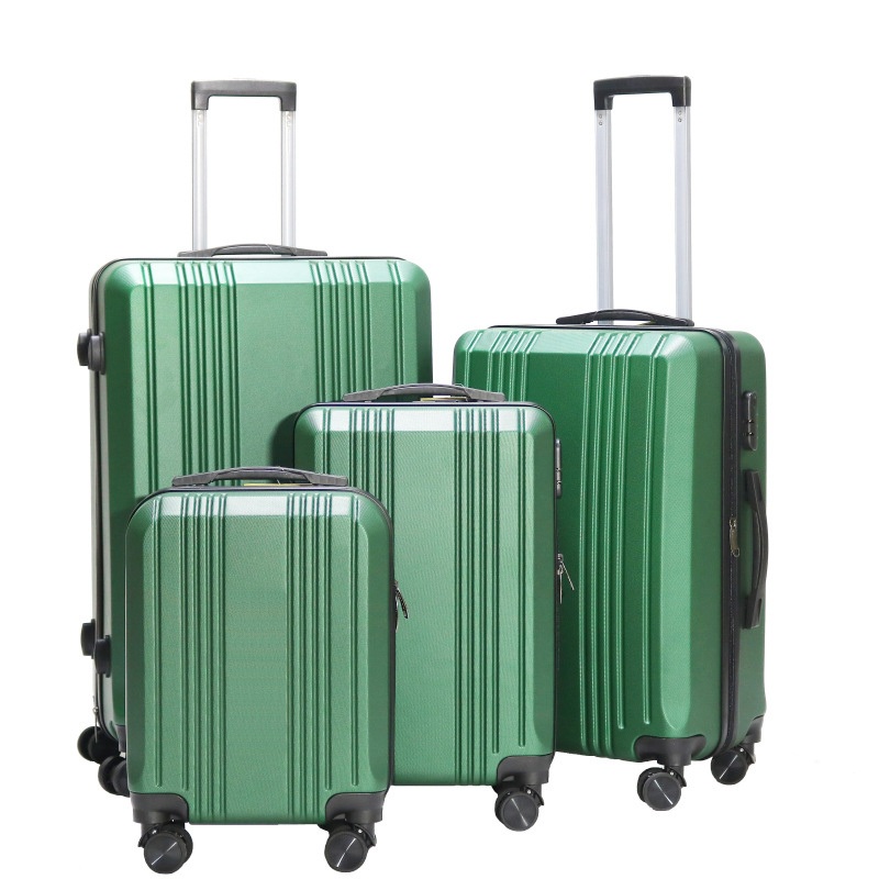 2025 Fashionable Travel Luggage Set 4-Piece Trendy Spinner Suitcase Collection with Big Capacity – Fashionable Luggag and Travel Luggage 2025 price