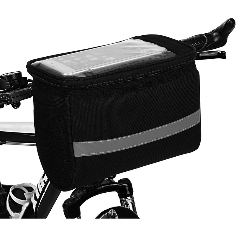 Custom Waterproof Bike Multifunctional Bicycle Handlebar Bag with Transparent PVC Pouch – Multifunctional Bag and Handlebar Bag price