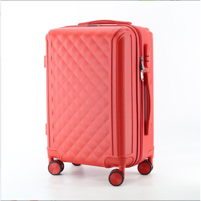 Diamond Pattern ABS Luggage Universal Spinner Wheel Trolley Suitcase – Diamond Pattern Luggage and Wheel Trolley Suitcase price