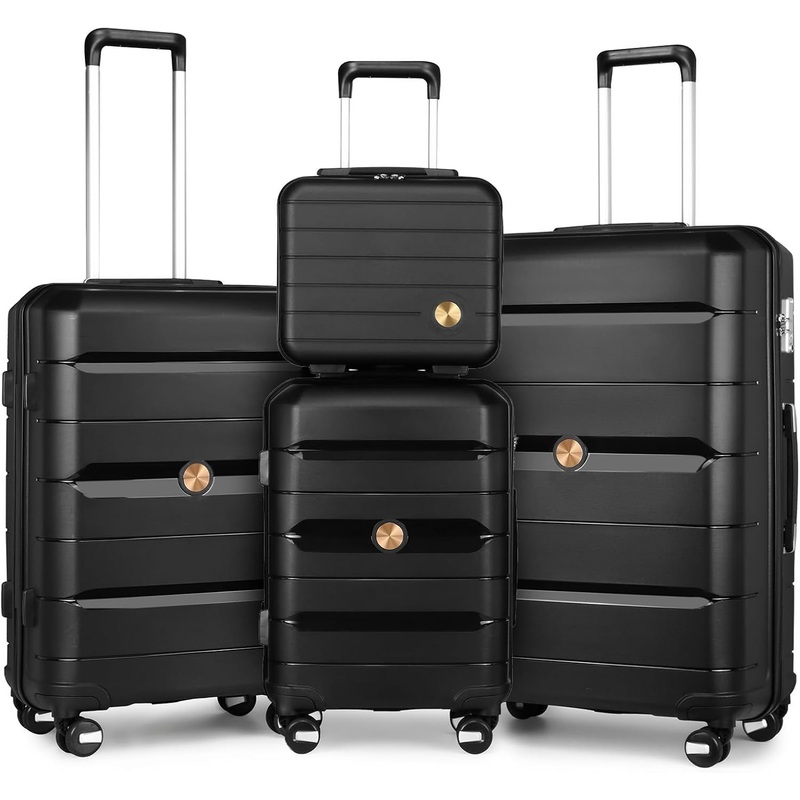 Dorm Essential Checked Case – 360 Wheels & Anti-Mold Interior Lining – Luggage Bag Sets and PP Luggage price