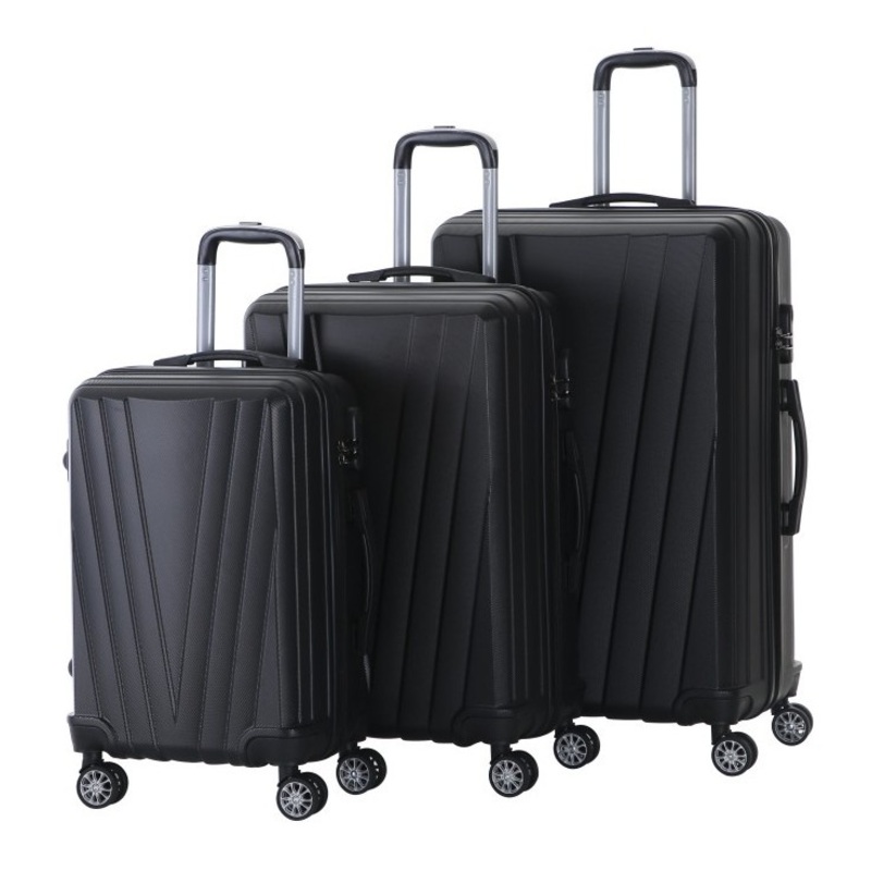 Fashion ABS Spinner Wheels Bags Luggage Trolley Suitcase 3PCS Sets Xha154 – ABS Luggage and Trolley Case price