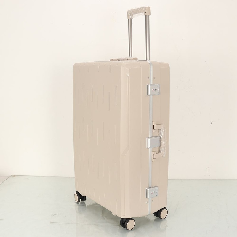 High Quality PP Luggage Set Zippless Metal Frame Aluminum Trolley – Wholesale Travel Luggage and Luggage price