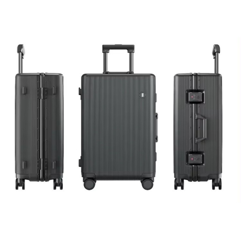 New Style Luggage Large Capacity Aluminum Suitcase Tsa Lock Suitcase Set – Suitcase Set and Luggage Set price