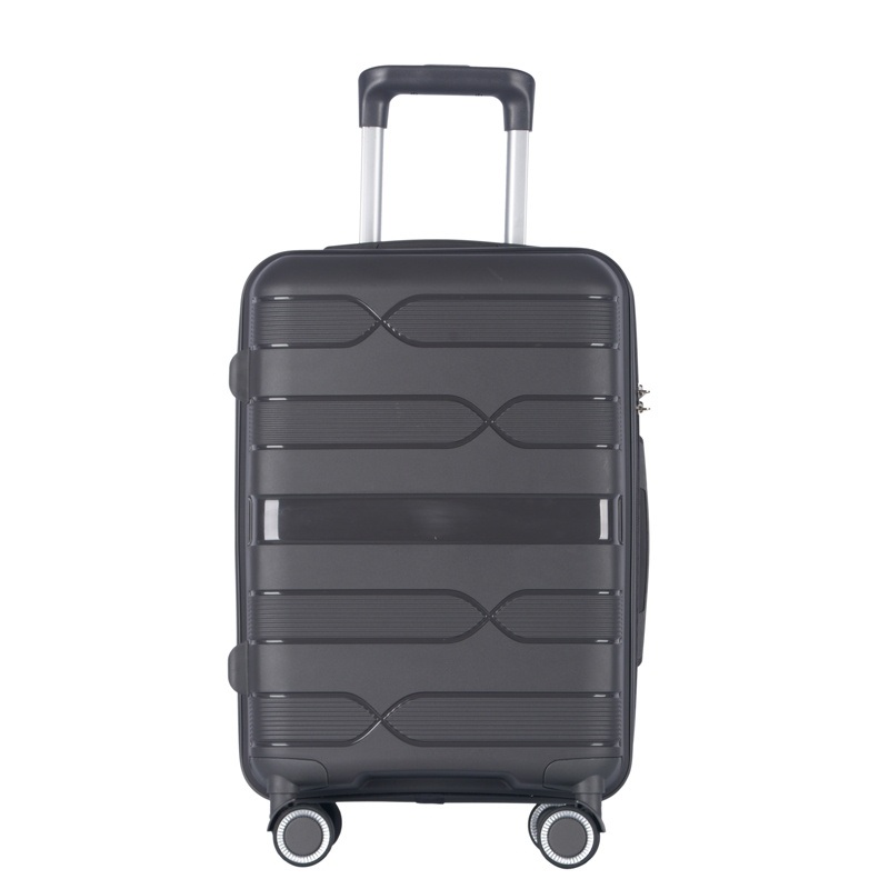 PP Plastic Suitcase Portable and Stylish OEM Manufacturer Customized Logo Carry-on Luggage – PP Luggage and Trolley Luggage price