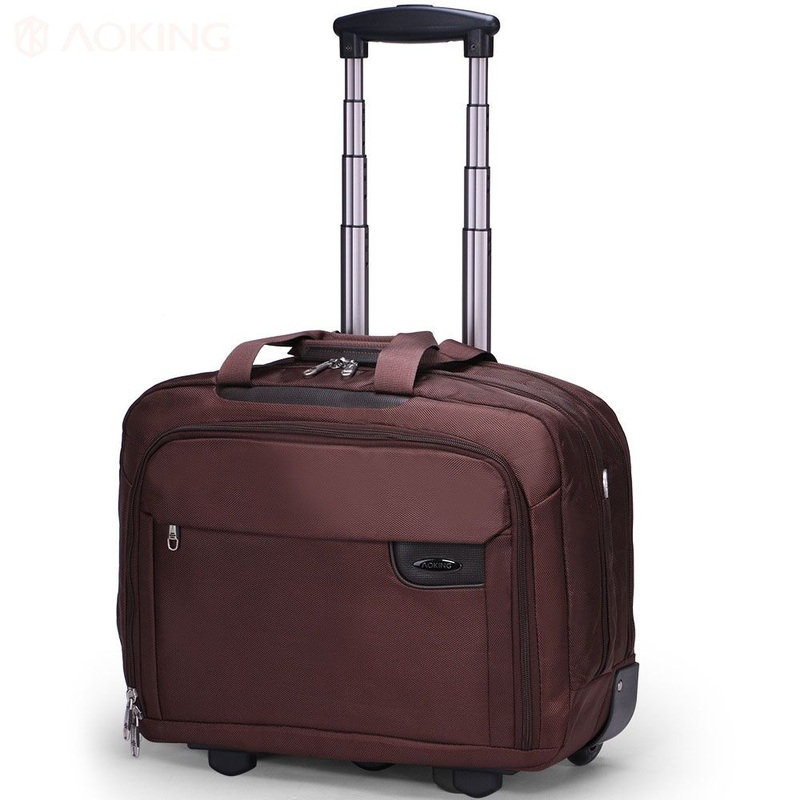 Trolley Wheeled Rolling Luggage Business Travel Documents Laptop Briefcase Notebook Conference Computer Case Bag (CY3746) – Trolley Case and Wheeled Case price