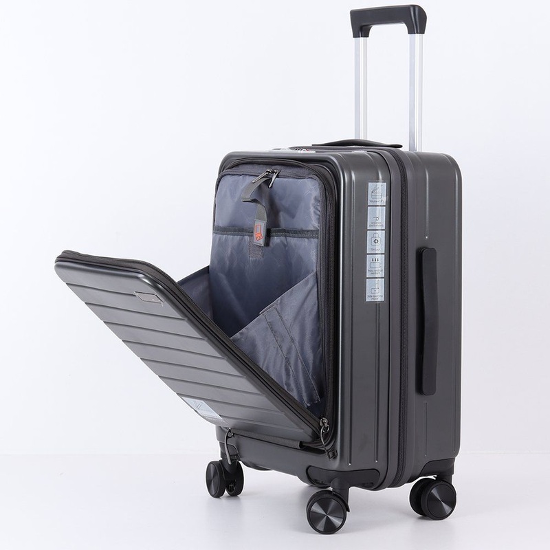 Wholesale Front Open ABS+PC Luggage Set – Factory Wholesale Cheap Luggage and Lightweight PC Luggage price