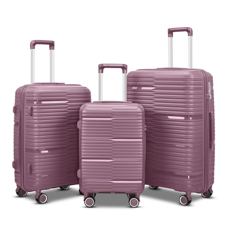 Wholesale Price Hardside Luggage Valise De 3 PCS Suitcase Bags Trolley Travel PP Luggage (XHPP013) – Luggage and PP Luggage price