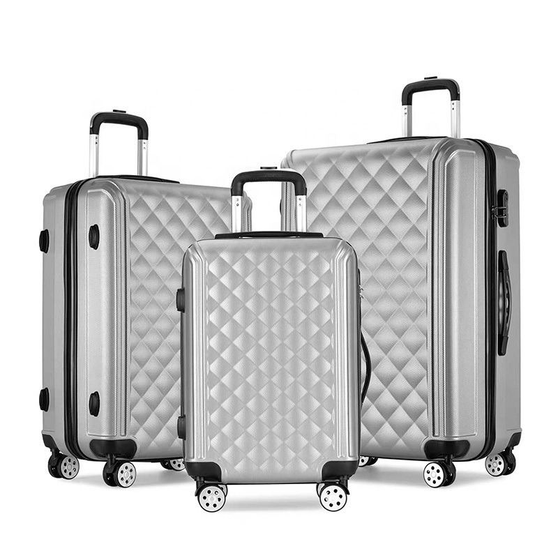 3 Pieces ABS Trolley Luggage Sets Lightweight Suitcases with Spinner Wheels – Trolley Bag and Travel Luggage price