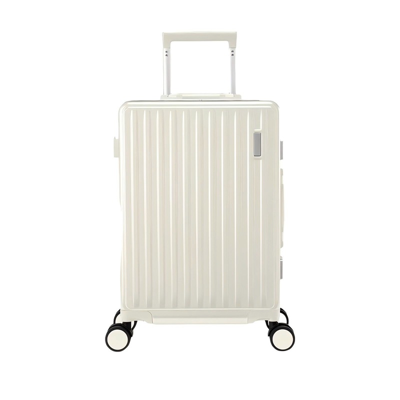 Aluminum Frame Travel Suitcase Zipperless Hardside Luggage with Cup Holder – Travel Suitcase and Aluminum Frame Suitcase price