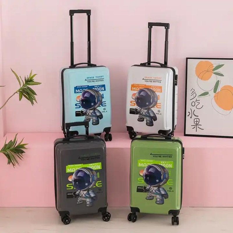 Childrens Fashion Cartoon Trolley Case 19inches Universal Wheel Trolley Box Cute 3D Stereo Boarding Box Gift Suitcase – Rolling Carry on Suitcase and Travel Luggage price