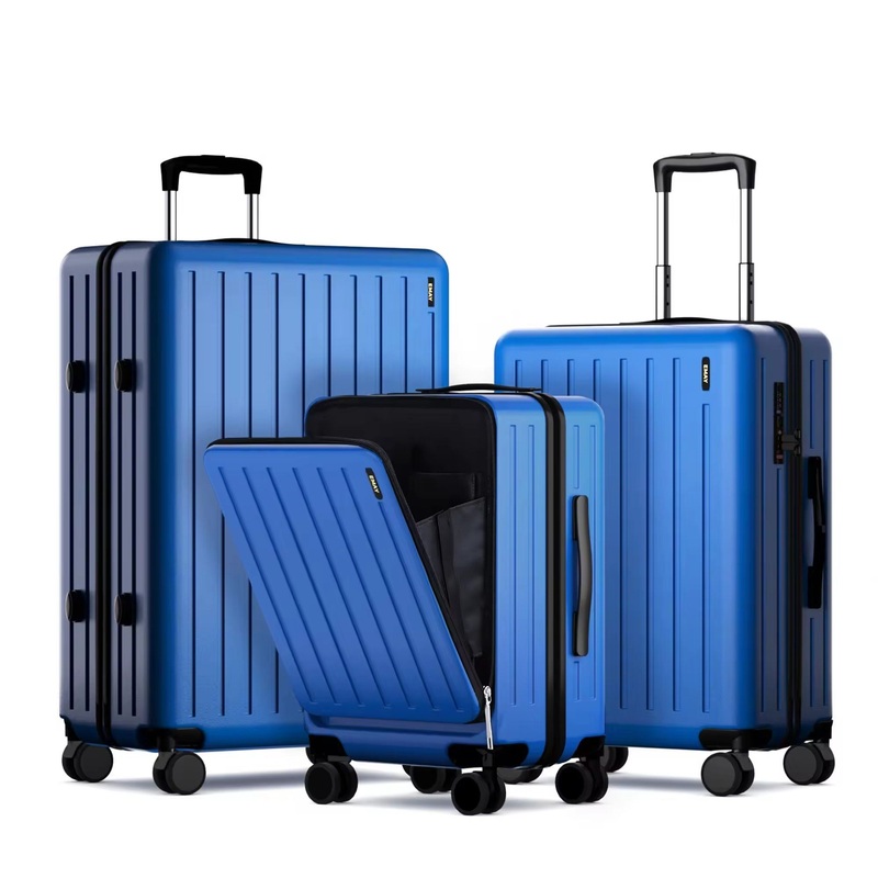 Custom ABS Suitcase Hard Shell Front Open Carry on Koffer Travel Luggage – Suitcase Set and Luggage Set price