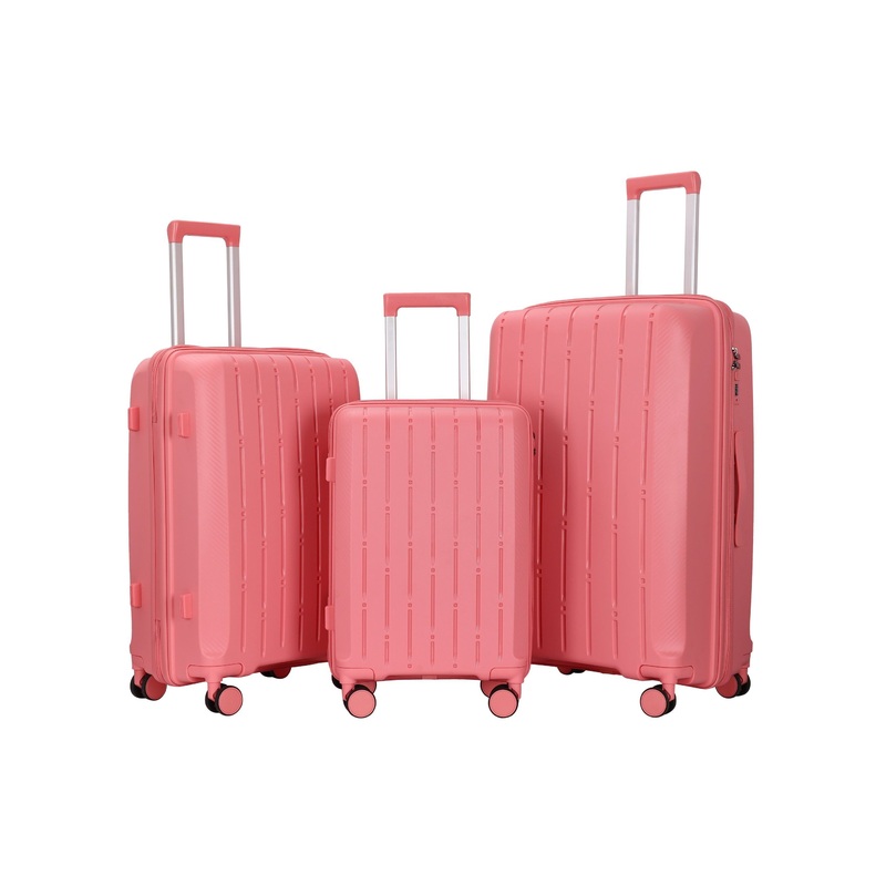 Custom Fashion Travel PP Luggage Suitcase 3 PCS Set 20 24 28 Inch PP Double Zipper Luggage (XHPP019) – Luggage and PP Luggage price