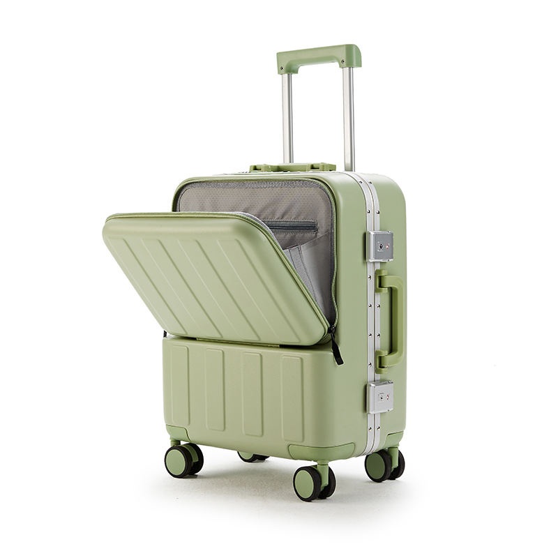 New Style Top Opening Pure Color Coded Lock Hard Shell Distance Travel Smooth Wheel Yang Lady Tolley Case – Luggage and Suitcase price