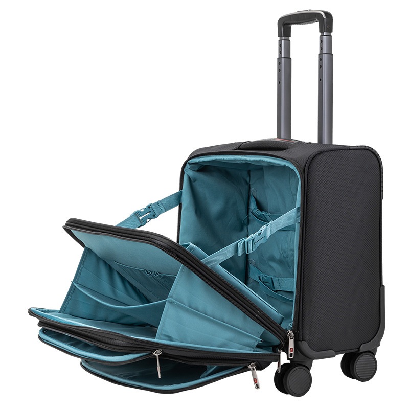 Softshell Oxford Wheeled Trolley Casual Business Travel Luggage Boarding Suitcase Bag Case – Boarding Case and Trolley Bag price