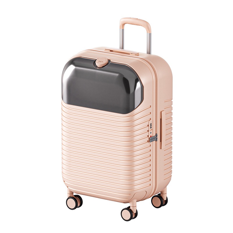 The Latest Transparent Front Opening Travel Suitcase for 2024 – Luggage and Front Open Luggage price
