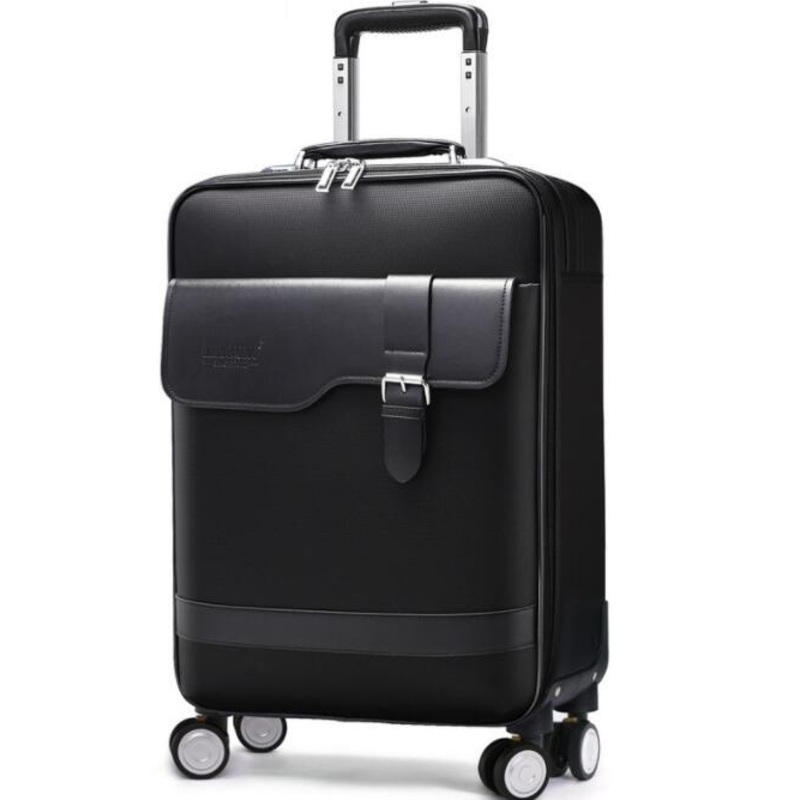 18 Inch 20 Inch Trolley Case PU Business Fresh Student Suitcase – PU Suitcase and Light Weight Luggage price