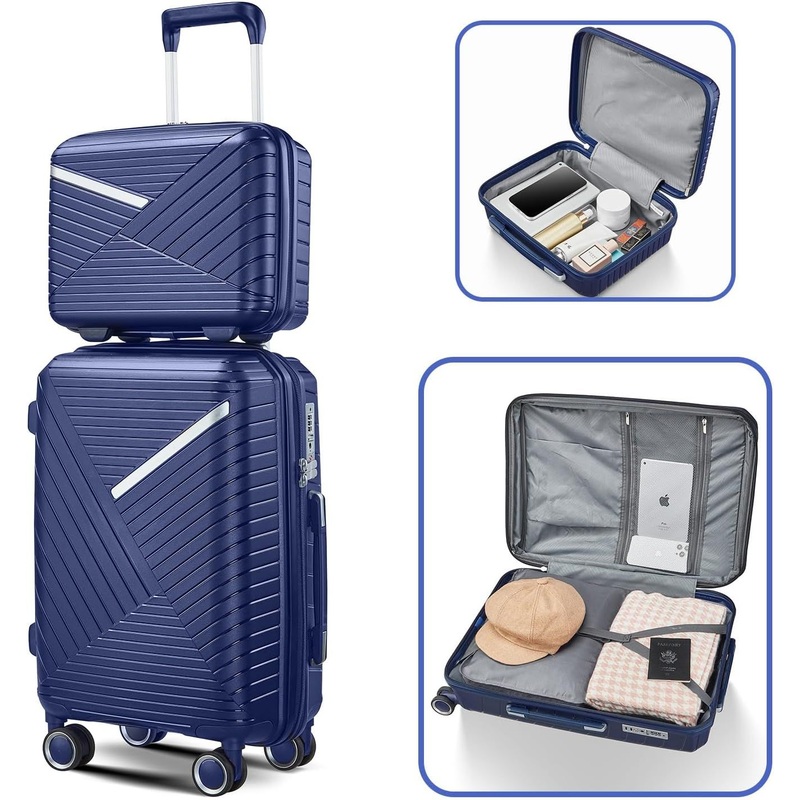 Aerospace Aluminum Checked Luggage – Anti-Dent Shell – Luggage Bag Sets and PP Luggage price