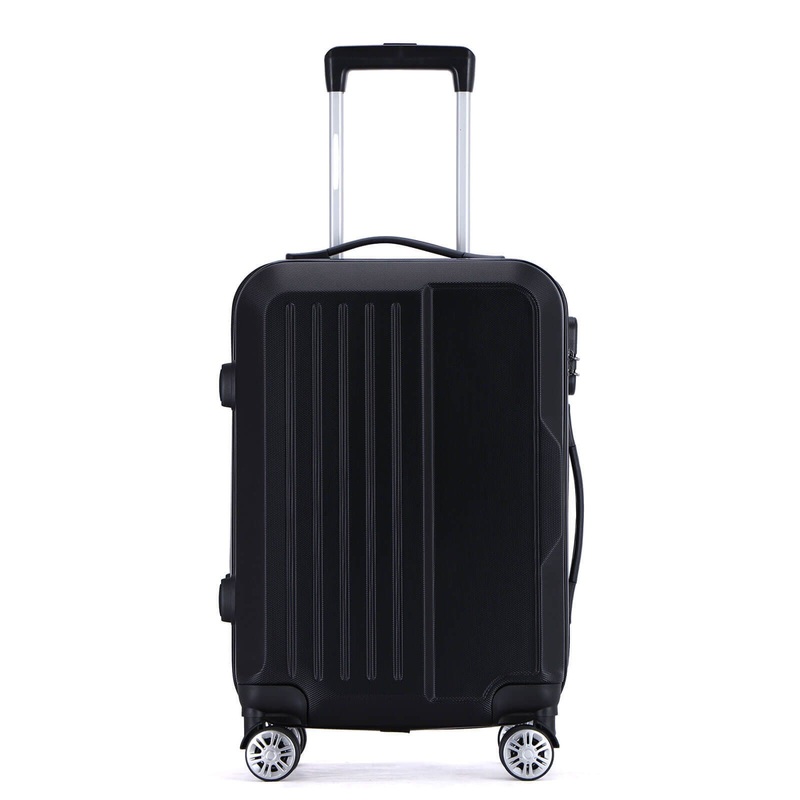 Custom-Color Hardside Trolley Luggage Durable Plastic Travel Suitcase with Big Capacity – Plastic Travel Luggage and Hardside Luggage price