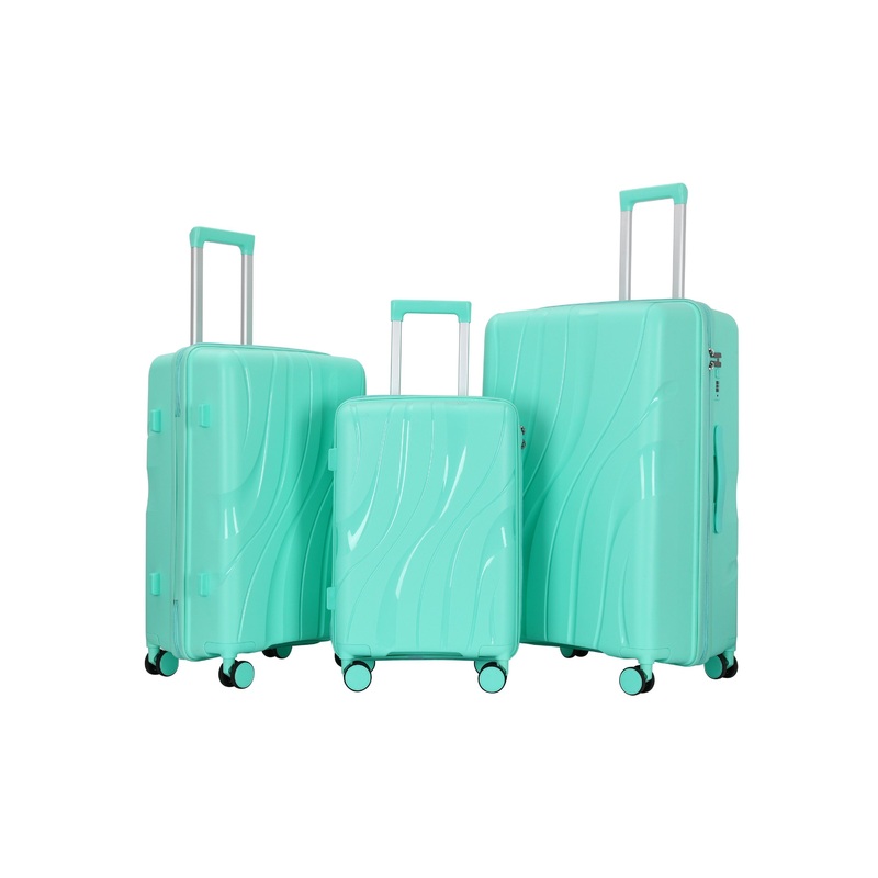 Custom Luxury Trolley Luggage Travel 3PCS Set PP Hard Cover Cabin Suitcase (XHPP015) – Luggage and PP Luggage price