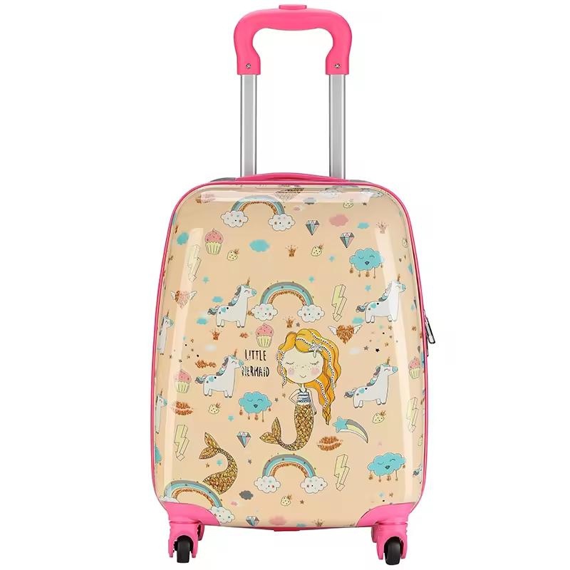 Cute Travel Suitcase Kid Cartoon Printing Trolley Luggage Children Luggage with Wheels – Luggage and Luggage Set price