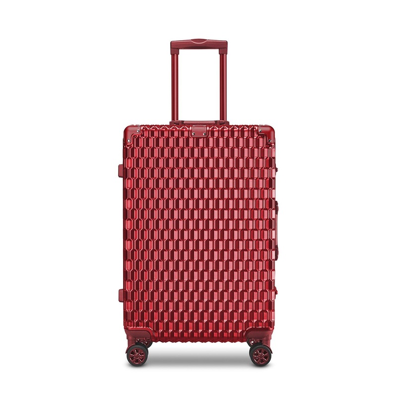 Luxury Aluminum Frame Hardside Luggage Silent Spinner Wheels with Tsa Approved Locks – Aluminum Luggage and Tsa Lock Luggage price
