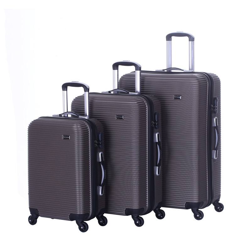 New Fashion Light Weight Double Zip Spinner Wheels Luggage (XHA083) – ABS Luggage and OEM Luggage price