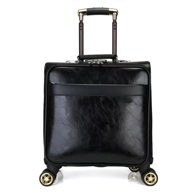 OEM Business Man PU Leather Ultra Light Large-Capacity Password Suitcase – Suitcase and Suitcase Set price