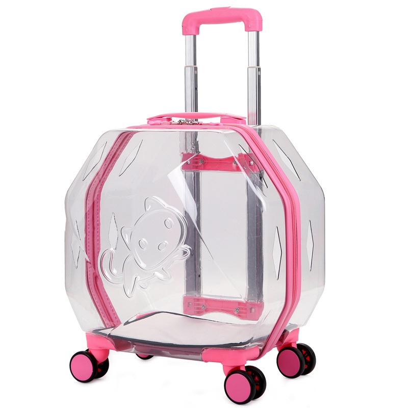 Pet Cat Bag Trolley Case Portable Space Capsule Going out Pet Backpack Pet Trolley Case – Pet Trolley Case and Pet Backpack price