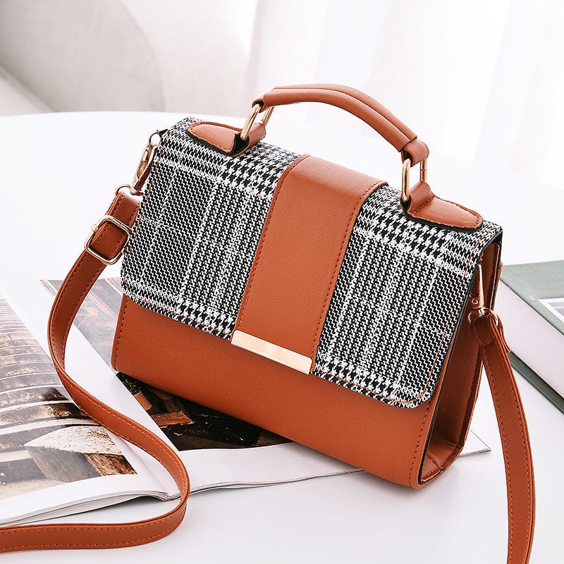 Summer Style Korean Ladies Simple Shoulder Handbag Portable Women Crossbody Messenger Bag for Girls Small Square Tote Bag – Shoulder Bag and Lady Shoulder Bag price