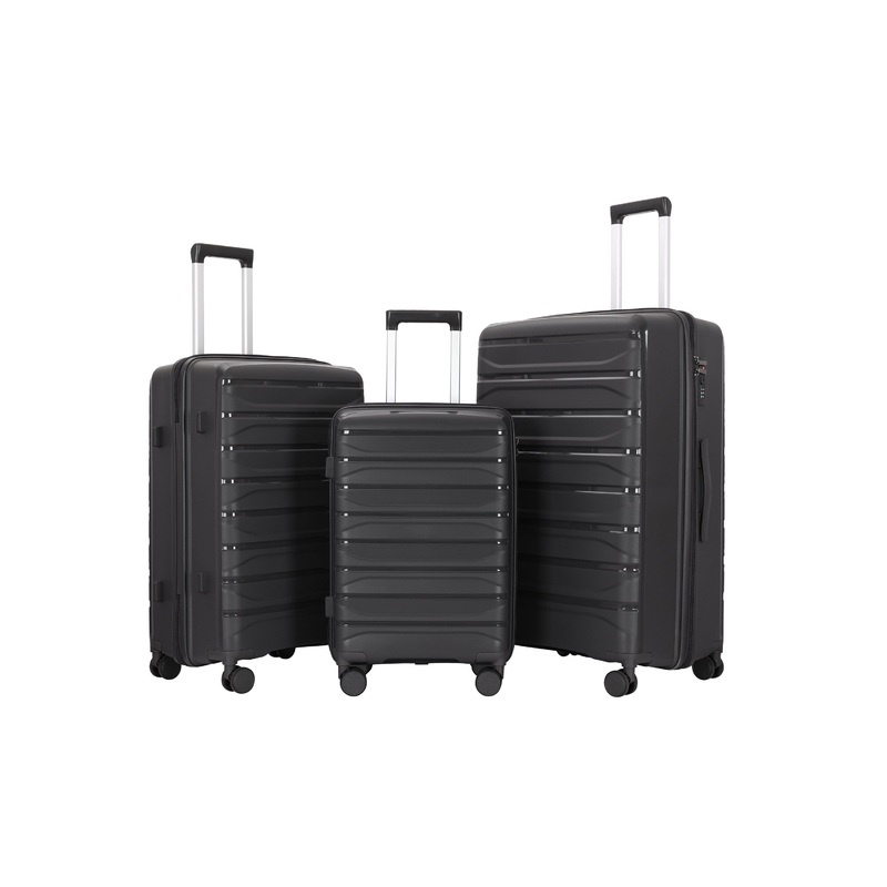 20/24/28inch Set Lightweight Expandable PP Plastic Suit Cases Travel Trolley Luggage Bag (XHPP016) – Luggage and PP Luggage price