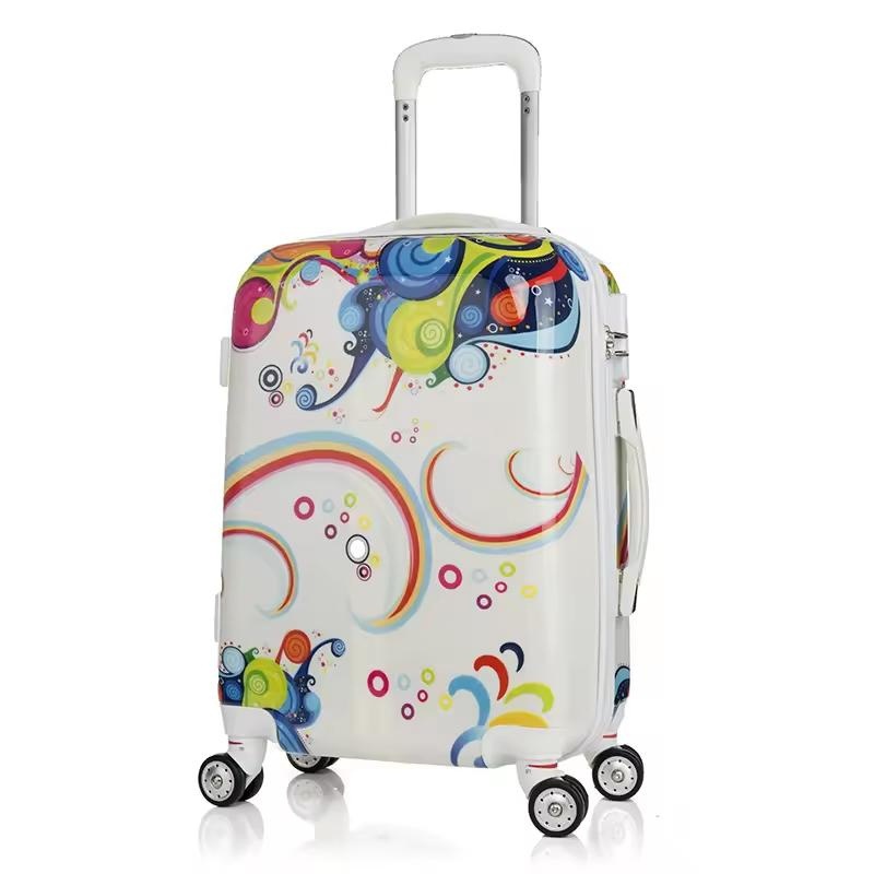 360 Degree Wheels Customized Cartoon Characters Luggage Children Suitcase – Luggage and Luggage Set price