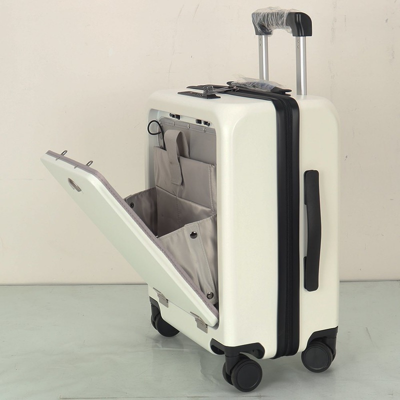 Boarding Aircraft Front Open PC Luggage Tsa Lock with USB Charger – Wholesale Travel Luggage and Luggage price