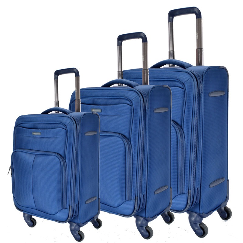 Fashion Built-in Alumiunum Trolley Soft Travel Trolley Luggage Made of Nylon – Trolley Luggage and Travel Luggage price