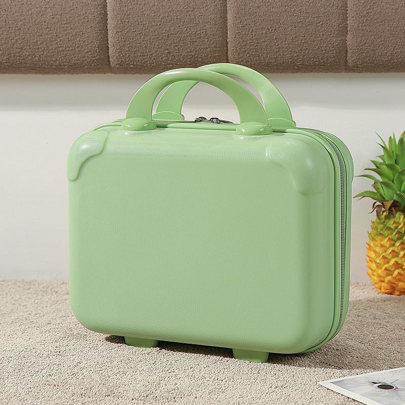 Light Green Beauty Case Valise Mini Luggage Organizer Makeup Suitcase for Women – Mini Luggage and Valise price