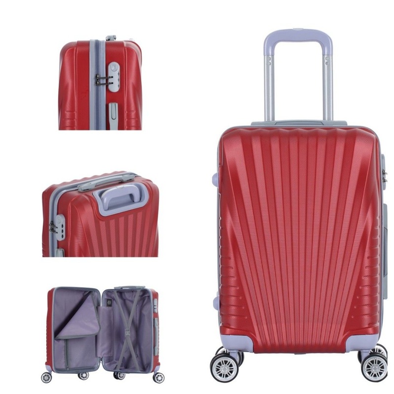 New Design Hot Sale Hard Case Travel Trolley Luggage Bag High Quality 3 PCS Set Luggage ABS Luggage-Xha190 – ABS Suitcase Luggage and Traveling Suitcase Set price