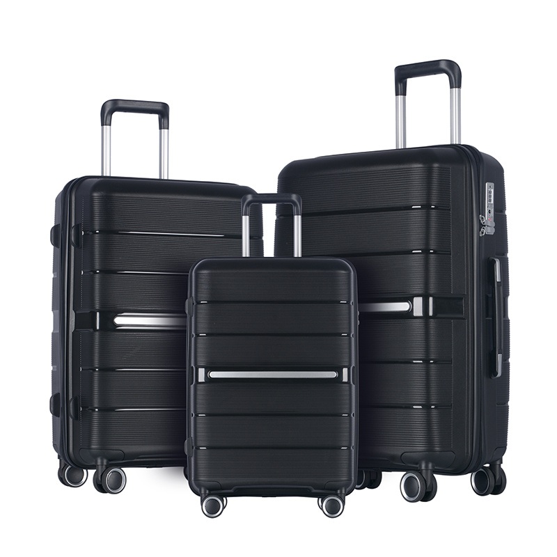 Trolley Suitcase 20 24 Inch Suitcase Universal Wheel Custom Trolley Case PP Luggage – Luggage Set and Suitcase Bag price
