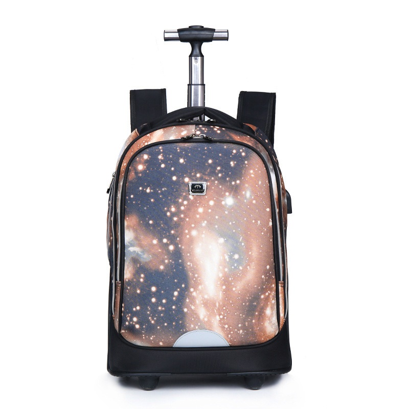 Waterproof Canvas Backpack School Bag for Kids Trolley Backpack with Shoulder Strap – Backpack and School Bag price