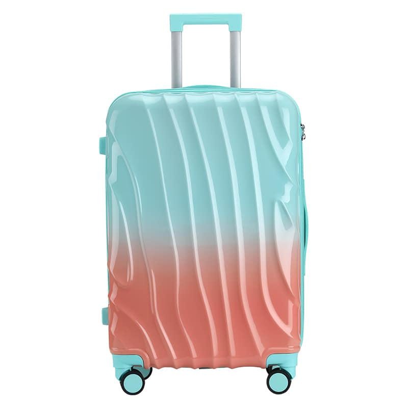 Wholesale Gradient Color Printed Hard Travel Luggage for Women – Trolley Bag and Travel Luggage price